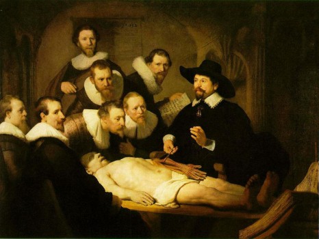 S11 ARQUIVO 24-06-2010 ECONOMIA Pintura Lição de Anatomia, de Rembrandt FOTO REPRODUCAO